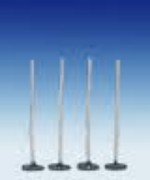 Pavio encerado p/velas gel/cera c/ base metal c/20 - 3,5cm